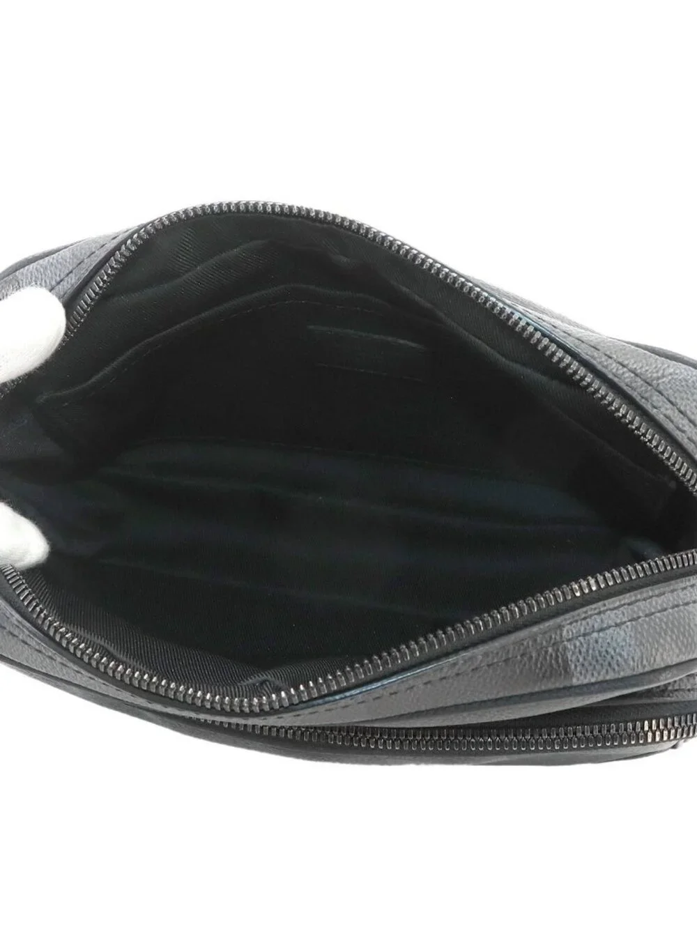 Louis Vuitton Damoflage Black Nile Messenger Bag 2-Way